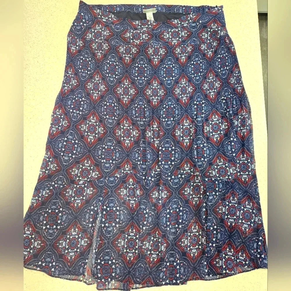 Catherines Red/White/Blue Skirt Size 2X